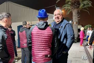 Actuación de la murga teldense Los Nietos de SaryManchez en la segunda fase del concurso carnavalero de la capital grancanaria/FJS Fotografía y TA.